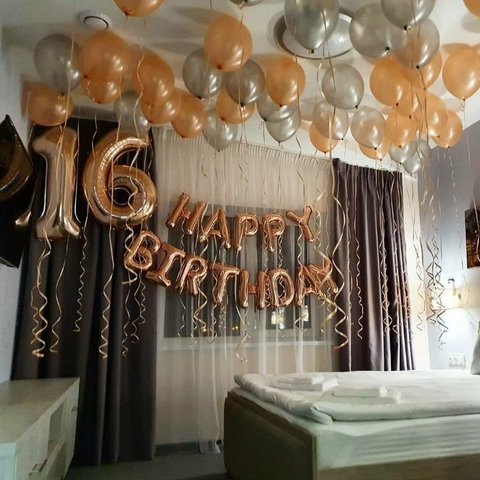 Набор шаров на 16 лет